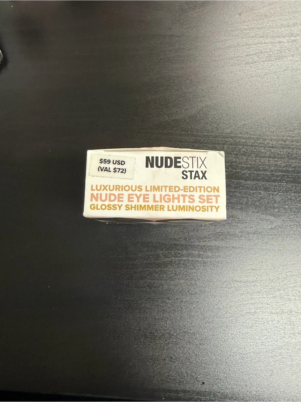 NUDESTIX Stax Eyeshadow Trio in Rose Gold & Metallic Gold